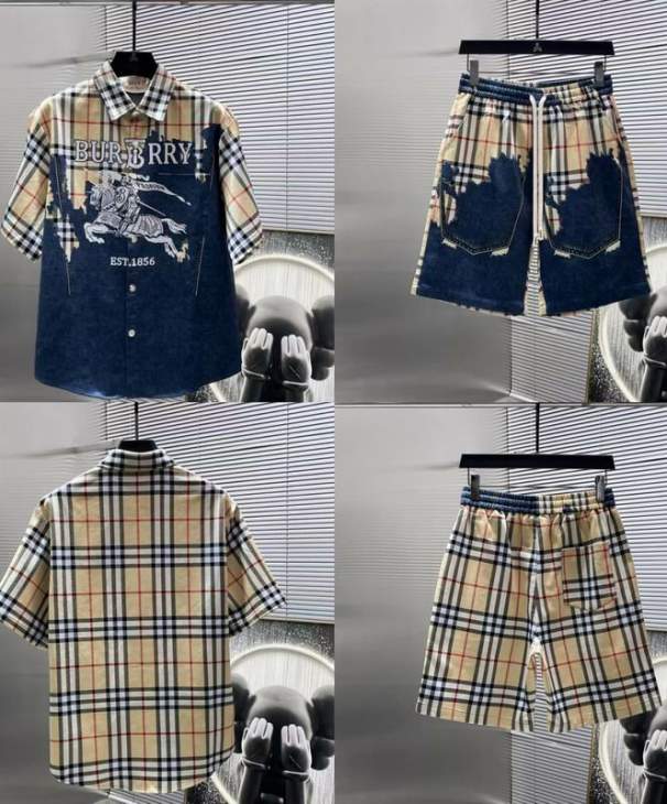 Picture of Burberry Shirt Pant Suits _SKUBurberryM-3XL12yr40320209